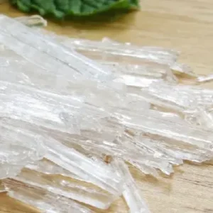 Menthol Medium Crystals – Standard Packing – 25 kgs HDPE box – $17.75/kgs